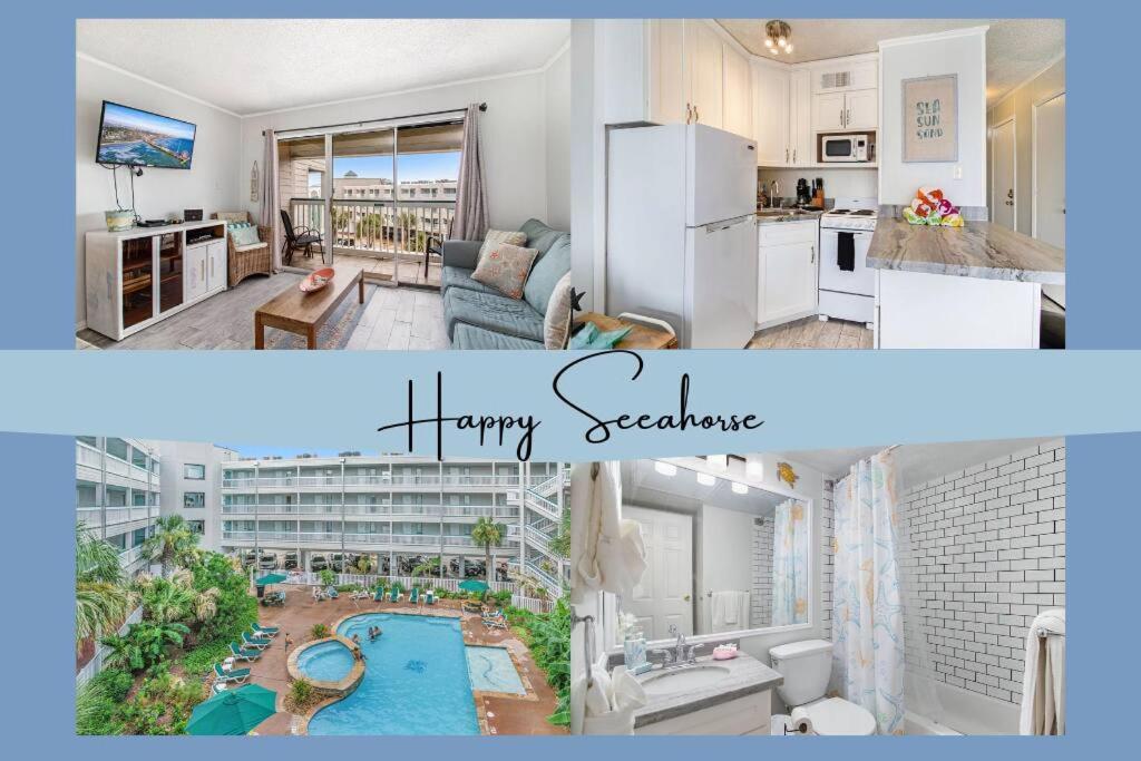 The Happy Seahorse Apartamento Galveston Exterior foto